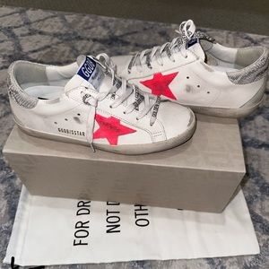 Size 37 Golden Goose  Super Star Sneakers+ golden goose laces
